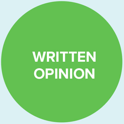 written opinion